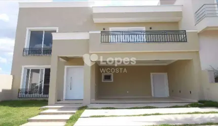 Linda Casa com 4 Dormitórios, 4 Suítes (1 Master), 2 Vagas de Garagem Coberta, no Condomínio Yucatan, em Paulínia-SP.