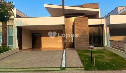 Casa térrea com 3 dorms, condomínio Reserva Real
