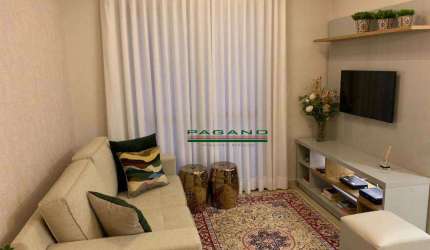 Apartamento com 1 dormitório para alugar, 46 m² por R$ 3.504,68/mês - Residencial Flórida - Ribeirão Preto/SP