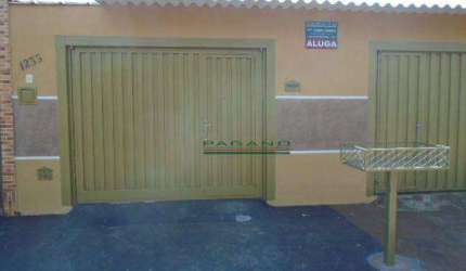 Casa com 2 dormitórios para alugar, 70 m² por R$ 1.400,00/mês - Jardim João Berbel - Cravinhos/SP