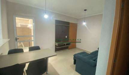Apartamento com 2 dormitórios para alugar, 41 m² por R$ 1.565,00/mês - Reserva real - Ribeirão Preto/SP