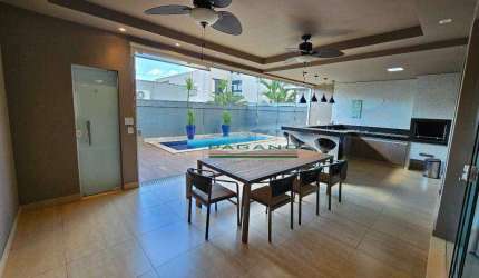 Casa com 3 dormitórios para alugar, 221 m² por R$ 8.422,00/mês - Recreio das Acácias - Ribeirão Preto/SP