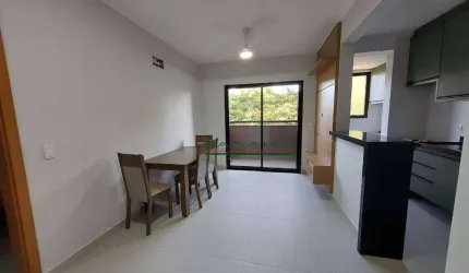 Apartamento com 1 dormitório, 44 m² - venda por R$ 310.000,00 ou aluguel por R$ 2.550,36/mês - Jardim Recreio - Ribeirão Preto/SP