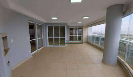 Apartamento com 3 dormitórios, 209 m² - venda por R$ 1.500.000,00 ou aluguel por R$ 7.913,00/mês - Bosque das Juritis - Ribeirão Preto/SP