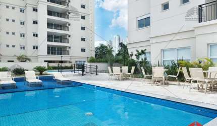 Apartamento em Guarulhos de 68m², 02 dormitórios sendo 1 suíte, varanda gourmet, sala 2 ambientes, 2 banheiros, lazer completo e vaga de garagem.