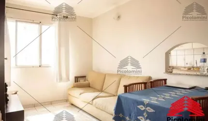 Apartamento com 38m2 a 700m da estação de metrô Saúde, com vaga de garagem coberta, 1 dormitório, sala 2 ambientes, repleto de armários