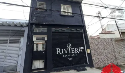 Salão comercial a venda, 132 m², Mooca, 2 salas, 2 banheiros, lavanderia, casa assobradada, 1 banheiro e área externa