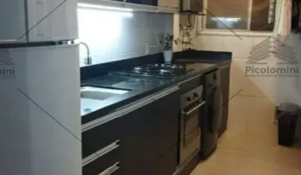 Apartamento a venda de 60m² na Vila Alpina, 3 dormitórios, 1 suíte, 2 banheiros, sala 2 ambientes, cozinha ampla, moveis planejados, 1 vaga de garagem
