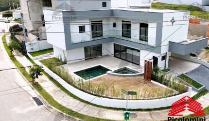 Sobrado em condomínio de alto padrão em Votorantim, lazer completo, varanda, despensa, aquecimento solar