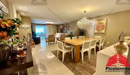 Apartamento de Luxo em Santos-SP: 3 quartos, 3 suítes, 2 salas, 5 banheiros, 3 vagas, 300m² na Aparecida. Veja já!