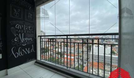 Lindo apartamento na Água Rasa com 63m2, 2 vagas de Garagem, 2 dormitórios sendo 1 suíte, Varanda integrada, cozinha  integrada.
