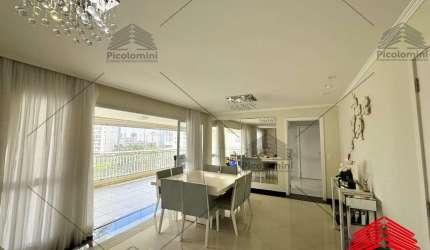 Apartamento 202 m², Central Park Mooca, 04 quartos, 02 suítes, sala de estar e jantar, varanda gourmet integrada à cozinha, área de serviço ,03 vagas.