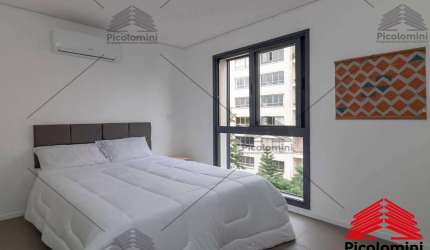 Apartamento à venda em Higienópolis, São Paulo-SP: 1 quarto, 1 banheiro, 24,16m² de área  Semi Mobiliado