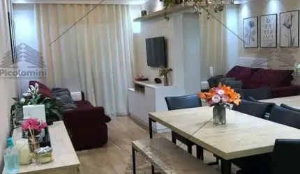 Apartamento Garden a 450m da Estação Guilhermina - Esperança, 60m2, 2 dormitórios, 1 vaga de garagem, móveis planejados, totalmente reformado