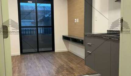 Apartamento à venda no Belenzinho novo próximo ao Metrô Bresser: 1 quarto, 1 sala, Sacada, 1 banheiro, armários planejados. Lavanderia