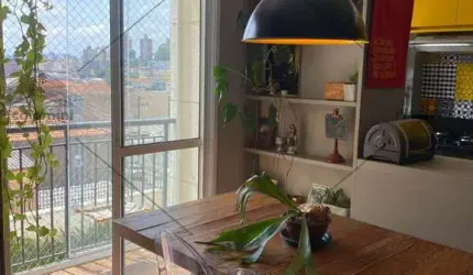 Apartamento à venda em São Paulo-SP, no Bairro Sacomã: 2 quartos, 2 salas, 1 banheiro, 1 vaga, 53,00m² de área.