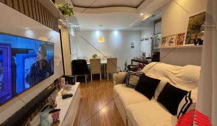Apartamento na Vila Carrão, 50m2, em excelente acabamento, Andar alto, 2 quartos, sala 2 ambientes, Sacada, vaga de garagem, Móveis planejados
