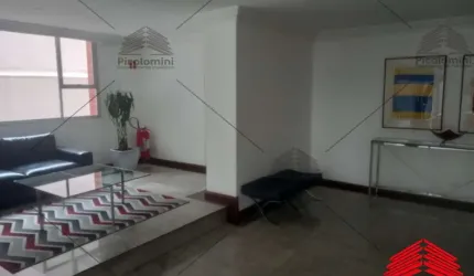 Apartamento para locação Indianópolis: 1 quarto, sala, banheiro, vaga de garagem e 45m² de área.