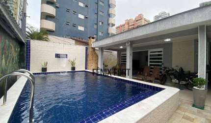 Casa com 3 dormitórios à venda, 228 m² por R$ 2.220.000 - Canto do Forte - Praia Grande/SP