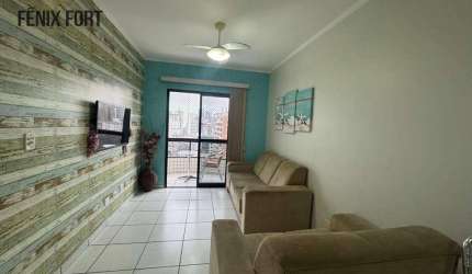 Apartamento com 2 dormitórios à venda, 85 m² por R$ 500.000,00 - Vila Guilhermina - Praia Grande/SP
