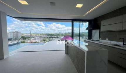 Casa com 5 suítes, 470m²  à venda por R$ 6.500.000,00 - Alphaville 2 - Urbanova - São José dos Campos/SP