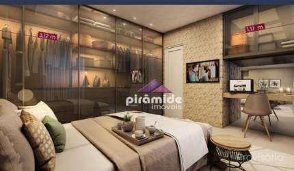 Apartamento com 2 dormitórios à venda, 56 m² por R$ 479.393,00 - Vila Industrial - São José dos Campos/SP