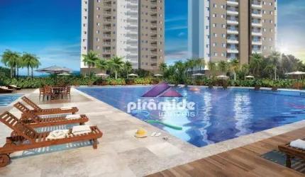 Apartamento com 2 dormitórios à venda, 52 m² por R$ 341.000,00 - Pagador de Andrade - Jacareí/SP