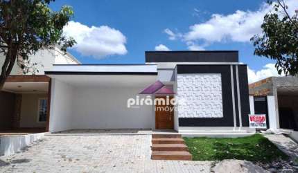 Casa com 3 dormitórios, 160 m² - venda por R$ 1.150.000,00 ou aluguel por R$ 5.775,00/mês - Condomínio Terras do Vale - Caçapava/SP