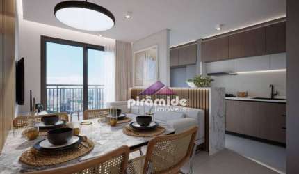 Apartamento com 2 dormitórios à venda, 55 m² por R$ 414.786,00 - Monte Castelo - São José dos Campos/SP