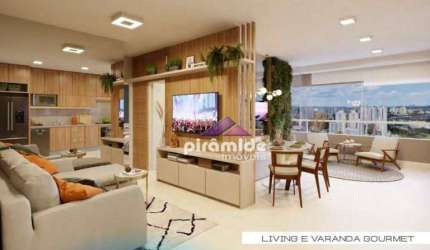 Apartamento com 3 dormitórios à venda, 83 m² por R$ 1.145.952,00 - Jardim das Colinas - São José dos Campos/SP