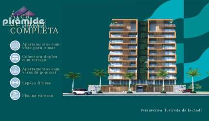 Apartamento com 3 dormitórios à venda, 118 m² por R$ 1.223.000,00 - Praia das Palmeiras - Caraguatatuba/SP