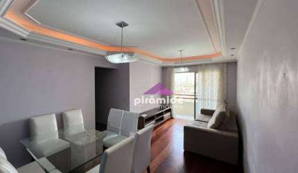 Apartamento com 3 dormitórios, 90 m² - venda por R$ 735.000,00 ou aluguel por R$ 3.969,08/mês - Vila Ema - São José dos Campos/SP