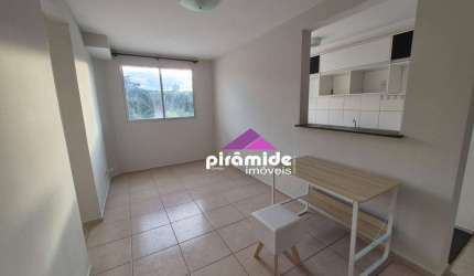 Apartamento com 2 dormitórios para alugar, 50 m² por R$ 1.951,03/mês - Bosque dos Eucaliptos - São José dos Campos/SP
