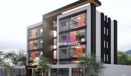 Apartamento com 1 dormitório à venda, 56 m² por R$ 486.535,41 - Praia do Aruan - Caraguatatuba/SP