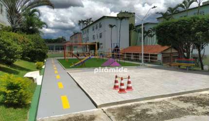 Apartamento com 2 dormitórios para alugar, 48 m² por R$ 1.934,88/mês - Bosque dos Eucaliptos - São José dos Campos/SP
