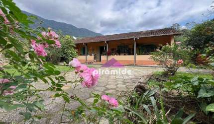 Chácara com 3 dormitórios à venda, 2500 m² por R$ 530.000,00 - Enseada - São Sebastião/SP