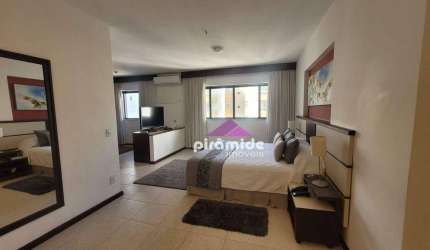 Apartamento com 1 dormitório para alugar, 47 m² por R$ 4.101,02/mês - Jardim Aquarius - São José dos Campos/SP