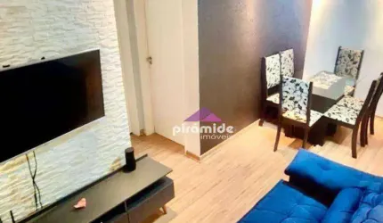 Apartamento com 2 dormitórios à venda, 47m² por R$ 246.000,00 - Vila Tesouro - São José dos Campos / SP