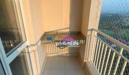 Apartamento com 2 dormitórios à venda, 61 m² por R$ 410.000,00 - Pagador de Andrade - Jacareí/SP