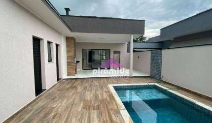 Casa térrea com 3 dormitórios, sendo 1 suíte à venda, 150m² por R$ 1.220.000,00 - Terras do Vale - Caçapava / SP