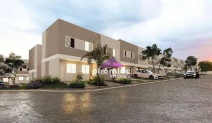 Casa com 2 dormitórios à venda, 63 m² por R$ 322.346,00 - Eugênio de Melo - São José dos Campos/SP