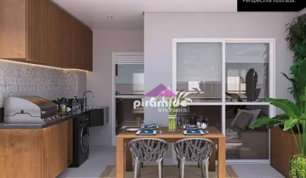 Apartamento com 2 dormitórios à venda, 58 m² por R$ 462.752,00 - Parque Industrial - São José dos Campos/SP