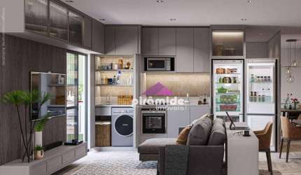 Apartamento com 2 dormitórios à venda, 65 m² por R$ 502.200,00 - Centro - São José dos Campos/SP