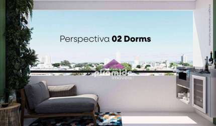 Apartamento com 2 dormitórios à venda, 65 m² por R$ 507.200,00 - Centro - São José dos Campos/SP
