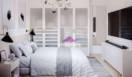 Cobertura com 3 dormitórios à venda, 102 m² por R$ 896.854,00 - Centro - São José dos Campos/SP