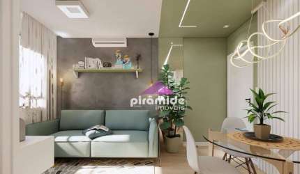 Apartamento com 2 dormitórios à venda, 50 m² por R$ 309.900,00 - Jardim das Gaivotas - Caraguatatuba/SP
