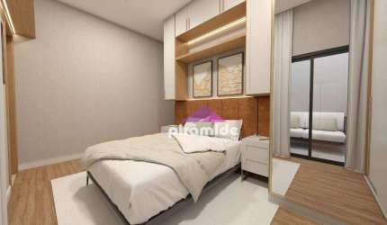 Casa com 3 dormitórios à venda, 76 m² por R$ 600.000,00 - Bosque dos Eucaliptos - São José dos Campos/SP
