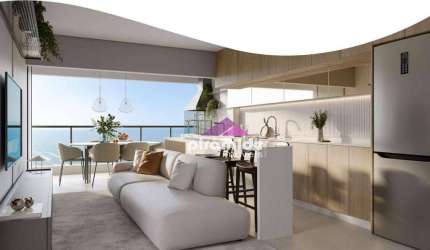 Apartamento com 2 dormitórios à venda, 69 m² por R$ 460.800,00 - Martim de Sá - Caraguatatuba/SP