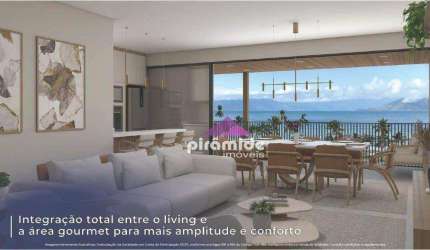 Cobertura com 3 dormitórios à venda, 236 m² por R$ 2.282.440,00 - Sumaré - Caraguatatuba/SP