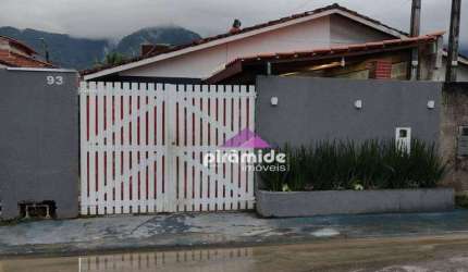 Casa com 3 dormitórios à venda, 47 m² por R$ 180.000,00 - Balneário Califórnia - Caraguatatuba/SP